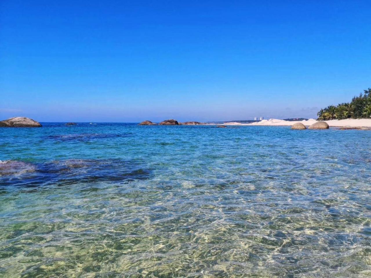 Nice Apartment Near Moon Bay Stone Park Wenchang Bagian luar foto